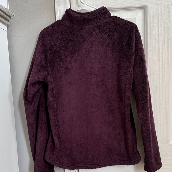 The North Face Osito Jacket 3/4 Zip Fleece Purple Size M - Picture 3 of 4